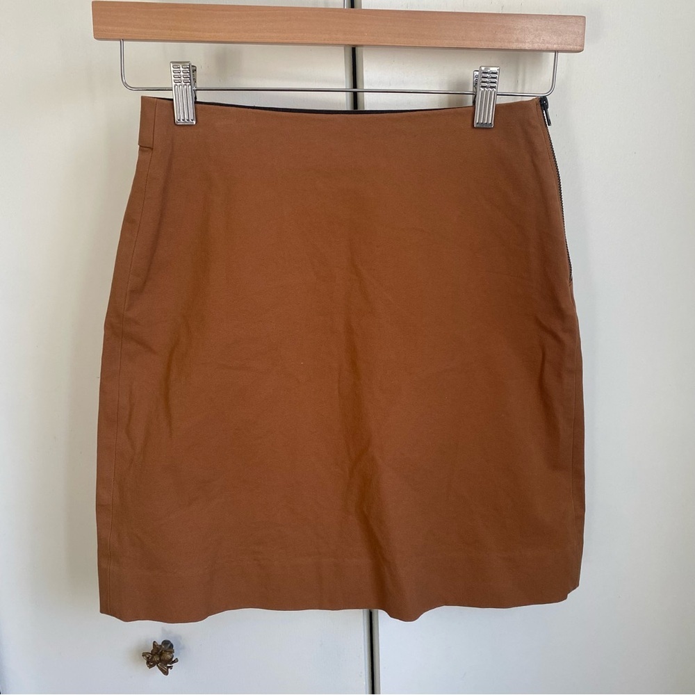 Everlane Mini Skirt Sz 2 Preppy Fall Dark Academia